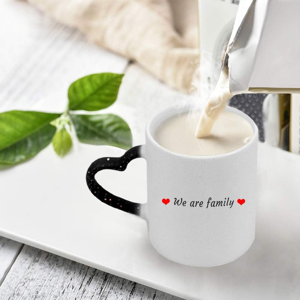 Customized Coffee Mugs Ceramic Magic Mug Pour In Hot Water Pictures Display Print Photo LOGO Text DIY Change Color Cup Gifts