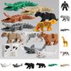 3d Animal Crocodile Building Blocks Diy Plastic Toy Gift For Kids