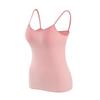 Women's Japanese & Korean Modal Camisole Tank with Built-in Bra for Yoga, Sports, Dance
