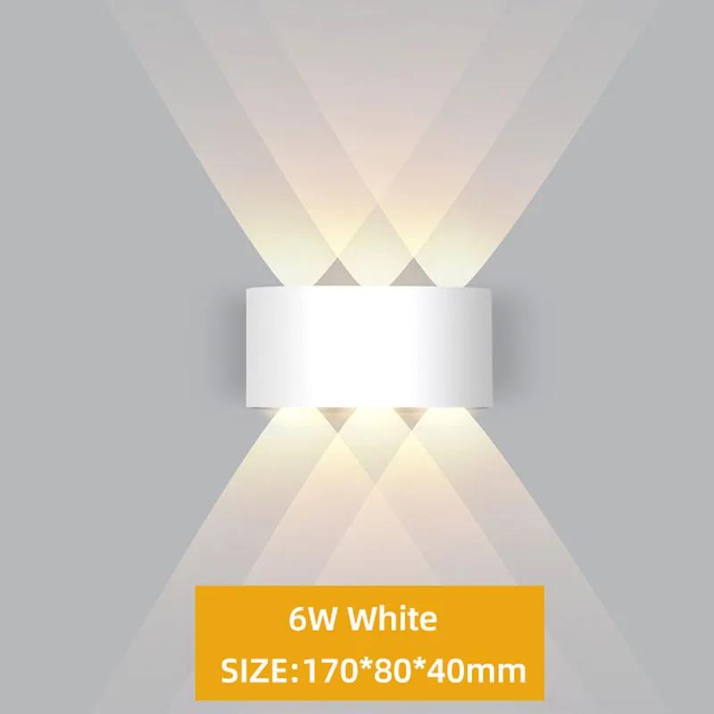 Modern up and Down Outdoor Lighting Wall Lamp Nordic Sconce Vintage Waterproof Wall Decor Indoor Led Wall Lights Exterior Porch