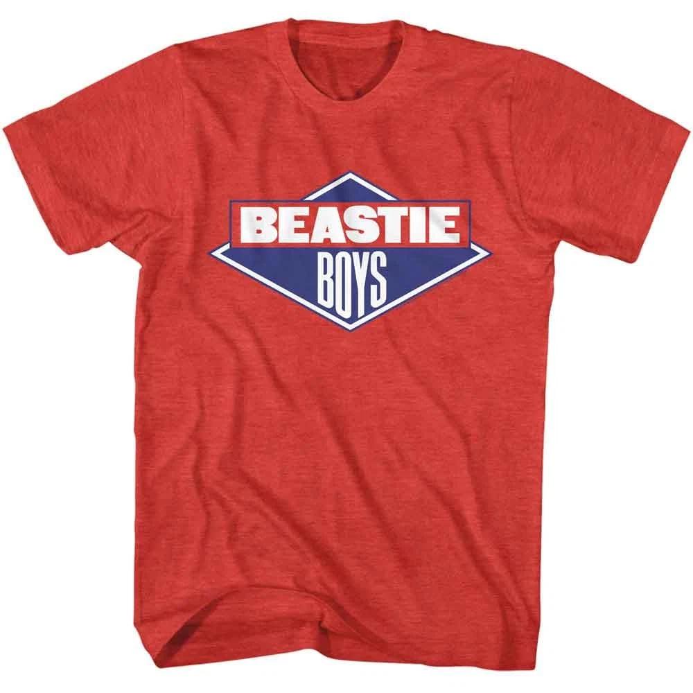 Beastie Boys - Logo - American Classics Officially Licensed - Red Heather 160