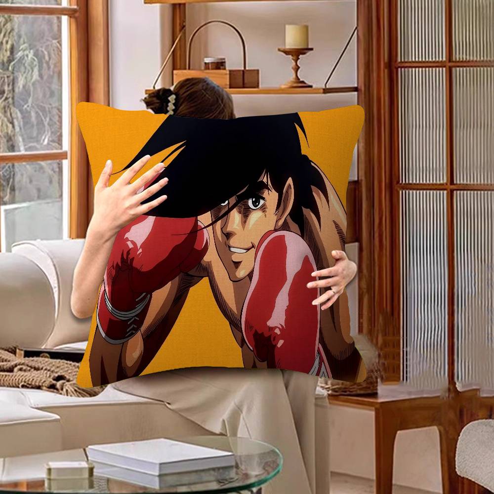 Fighting Comics T-Tomorrow Joe Pillow Gift Home Office Decoration Bedroom Sofa Car Cushion Cover Case 45x45