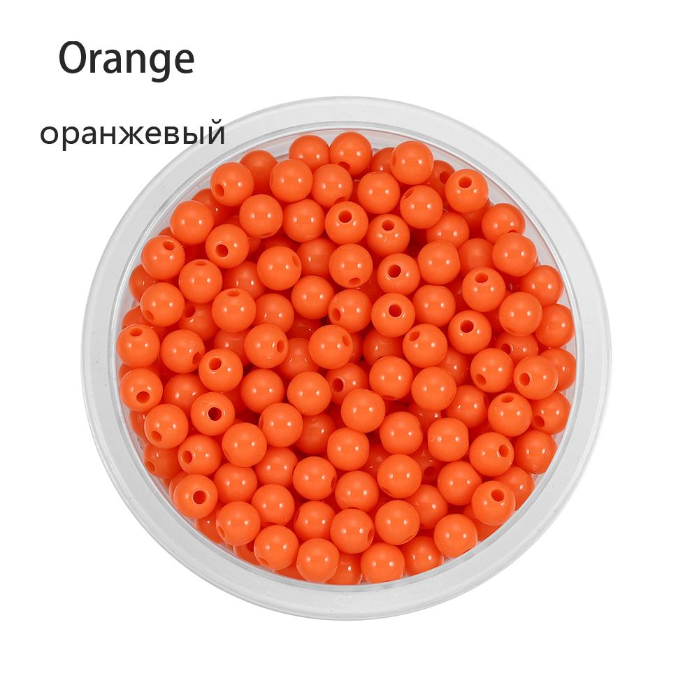 10-200pcs Mixed Acrylic Plastic Smooth Round Ball Spacer Beads 6 8 10 12MM Pick Size For Jewelry Making Accessories