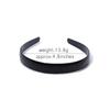 1/7pcs Simple Women Headbands Fashion Head Band for Girls Solid Black Color Casual Hair Accessories Plastic Headbans