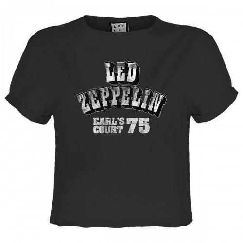 Amplified Womens/Ladies Earl´s Court 75 Led Zeppelin Crop Top