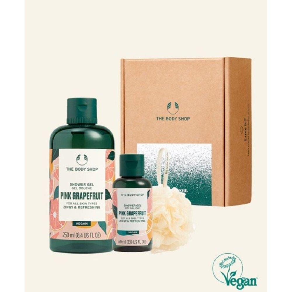 LYB [Gift Wrapping] Pink Grapefruit Shower Gel 3-Piece Gift Set