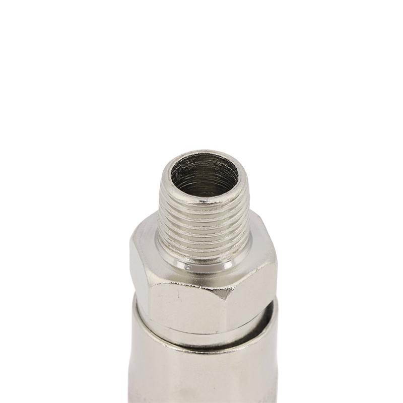 Luftkompressor G1/4 Hann Gjenge Pneumatisk Fittings Adapter Metall Hurtigkobling EU Standard For Luftverktøy Tilbehør