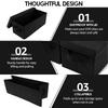 4PCS/3PCS/2PCS CD Storage Boxes Solutions Nonwoven Fabric CD Organizer Case Stackable DVD Case Holder Organizer 36x16x14cm