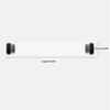 10Pcs Transparent Tube Pen Holder Case Eco-friendly Plastic Ballpoint Pen Storage Box for Teen Student School Use