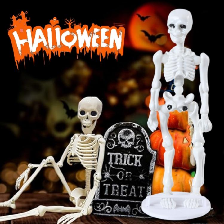 Educational Skeleton Model Figure, 9cm Articulated Human Anatomys Model Display Bring Unforgettable Experience