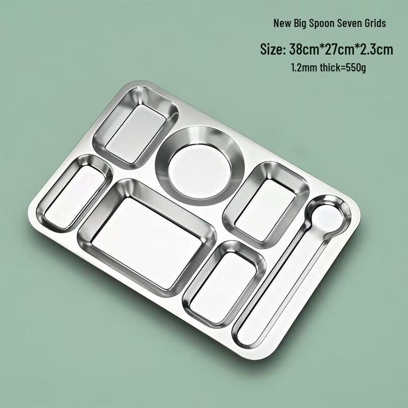 Kitchen Solutions Нержавеющая сталь 304 Разделенная посуда для еды
