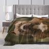 Cane Corso Warm Soft Blanket  Camping Plush Throw Blanket Aesthetic Couch Chair Flannel Bedspread Sofa Bed Cover