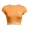 Womens/Ladies Cross Logo Crop Top