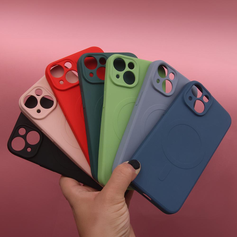 Simple Color Mag Case For iPhone 16 Pro Max 6.9" Red
