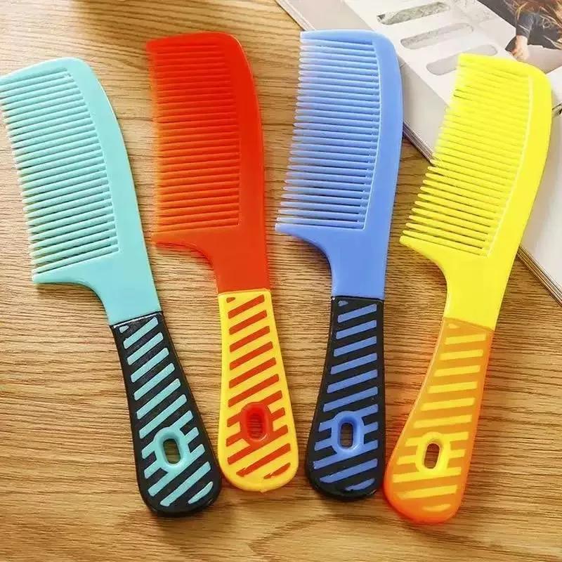 5pcs/ Hair Comb Set, Vibrant Plastic Hair Comb Set, Durable Plastic Comb Teeth Suitable for Ordinary Hair