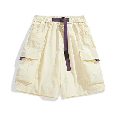 Summer Workwear Shorts, Men's and Women's Versatile Five Quarter Pants, Plus Size Loose Pants