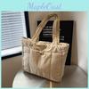 Black Green Beige Khaki 2024 New Korean Ins Nylon Down Bag Women Large Tote Shoulder Bag