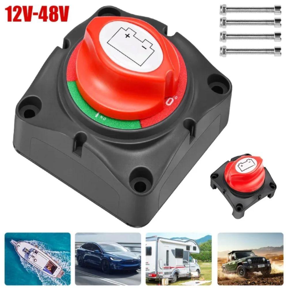 2 Position Battery Disconnect Switch 2 Pin Rotary Switch Battery Selector Switch For Marine