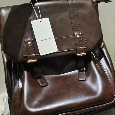 Rucksack Preppy Rucksack Vintage Weiches Leder Damen Tasche Lässige Cambridge Tasche Schultasche