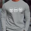 Men's Lightweight Crew Neck Sweatshirt, Breathable & Layering-Friendly, Spring Autumn Essential