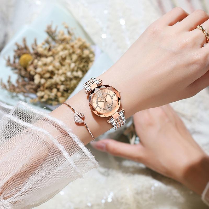 POEDAGAR Luxury Brand Women's Watches Waterproof Stainless Steel Date Ladies Wristwatch Fashion Elegant Quartz Watch Reloj