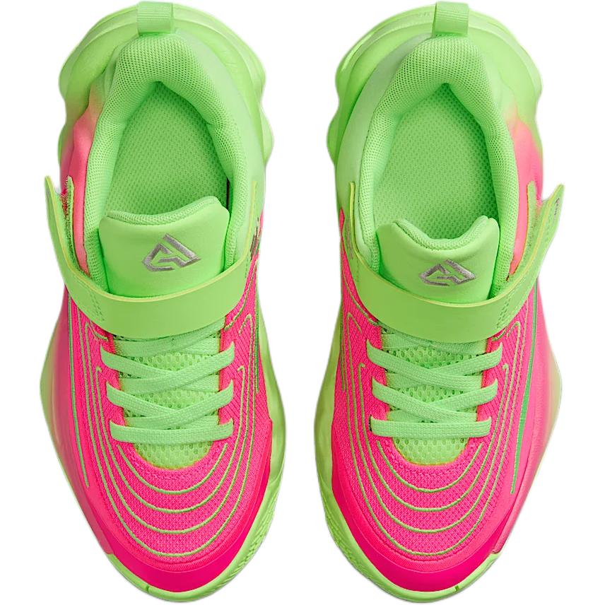 Nike Giannis Immortality 4 PS Eva Dětské tenisky Růžová Lime-Blast Hyper-Pink FZ6733-304