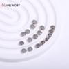 3/4/5/6/8/10mm Metal Flat Beads 14K/18K Gold Plated Spacer Beads For DIY Bracelet Necklace Making Accessories,Jewelry Materials