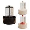 Makeup Brush Holder Dustproof 360-Degree Rotatable Press Type Multi-grid Makeup Brush Organizer Storage Tube