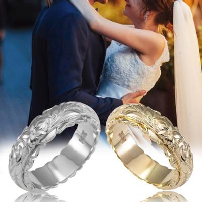 Lover Wedding Romantic Fashion Rose Flower Unisex Ring ARI