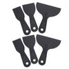 6PCS Paint Scraper Tools Plastic 2 3 6 Inch Wall Putty Scraper Spreader Tool for Drywall Repair Painting Patching
