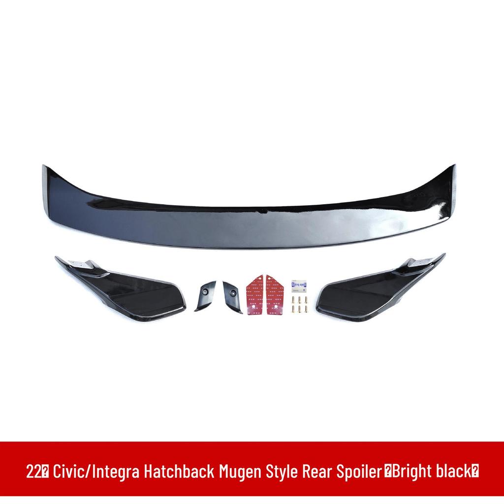 Honda Integra/Civic Front Lip, Rear Spoiler, Side Skirts, Rear Lip, Louvers, and Exhaust Tips Body Kit