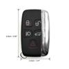 uxcell Key Case 5 Button Key KOBJTF10A Remote Case Shell