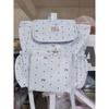 Bow polka dot strap backpack female college style college student commuting schoolbag niche leisure travel small backpack