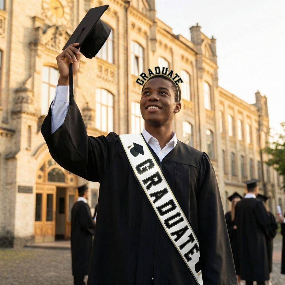 Graduation Theme Graduation Sash Kit Class of 2026 Graduate Sash Belts Etiquette Belt School Party