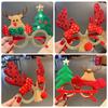 Christmas Party Glasses Decoration Cute Santa Claus Elk Snowman Glasses Decorative Frames Children Christmas New  Gifts