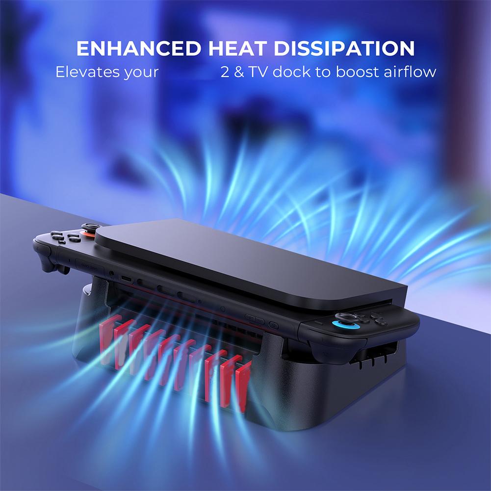 For Switch 2/Switch/OLED Stand Base Game Cartridges Integrated Storage Protecting For Switch 2/Switch/OLED Storage Stand