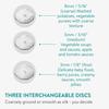 Presse-purée - navaris - 47369.02 - acier inoxydable - 3 grilles interchangeables - manuel