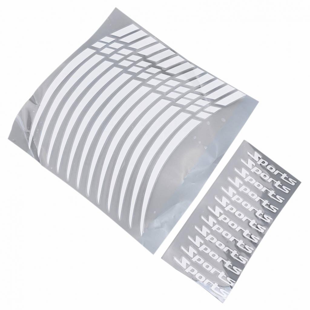 Wheels Customization with Reflective Sticker Tapes Set of 12