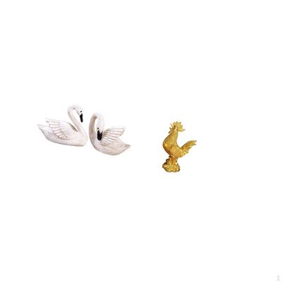 Resin Swan And Sculptures for Home Office Bedroom Living Room Christmas Birthday Anniversaries