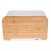 KINGHOFF KH-1072 WHITE BREAD BOX WITH BOARD