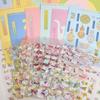 Miniature Ceramic Art Sticker Porcelain Scenery PET Sticker For Journaling Notebook Photo Album Scrapbooking Supplies