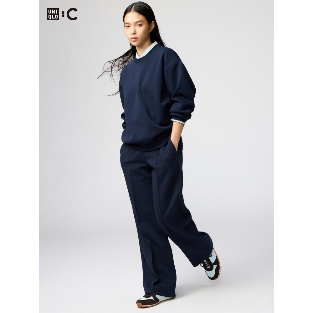 Uniqlo Japan Sweat Straight Pants Long Length