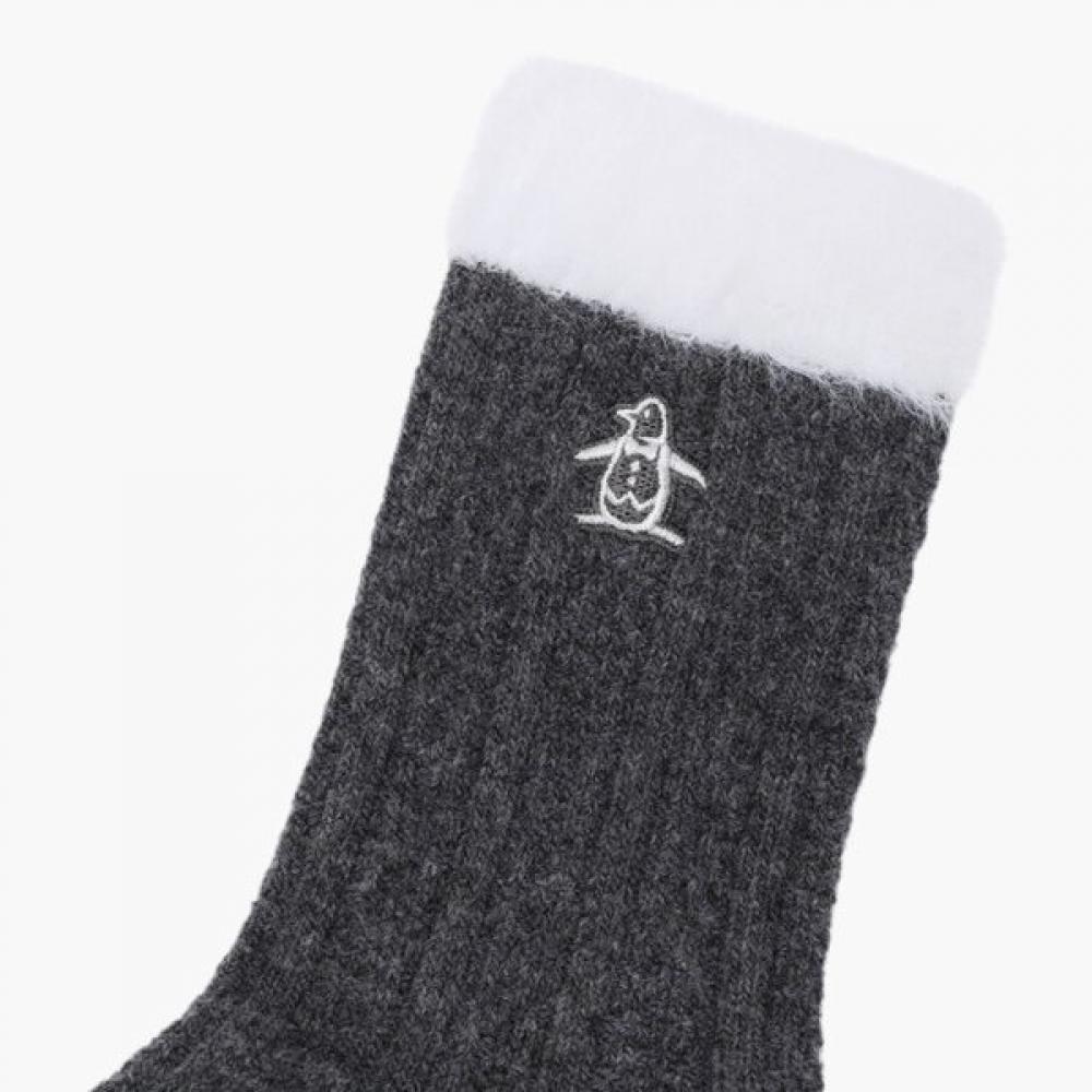 MunSingwear Women S Fur Mix Wool Quarter SockS Melange Gray mr322lSo92