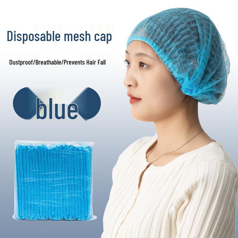 Disposable Non-woven Dustproof Work Cap for Kitchen & Catering
