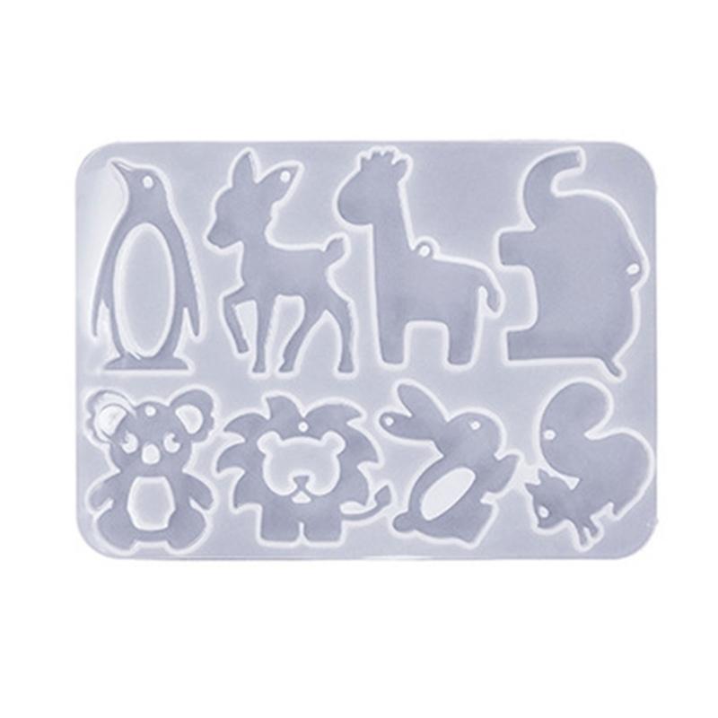 

Кристаллическая смола, силиконовая форма, геометрические формы с животными для серег, изготовление ювелирных изделий, очаровательные формы для ожерелья, подвески «сделай сам»