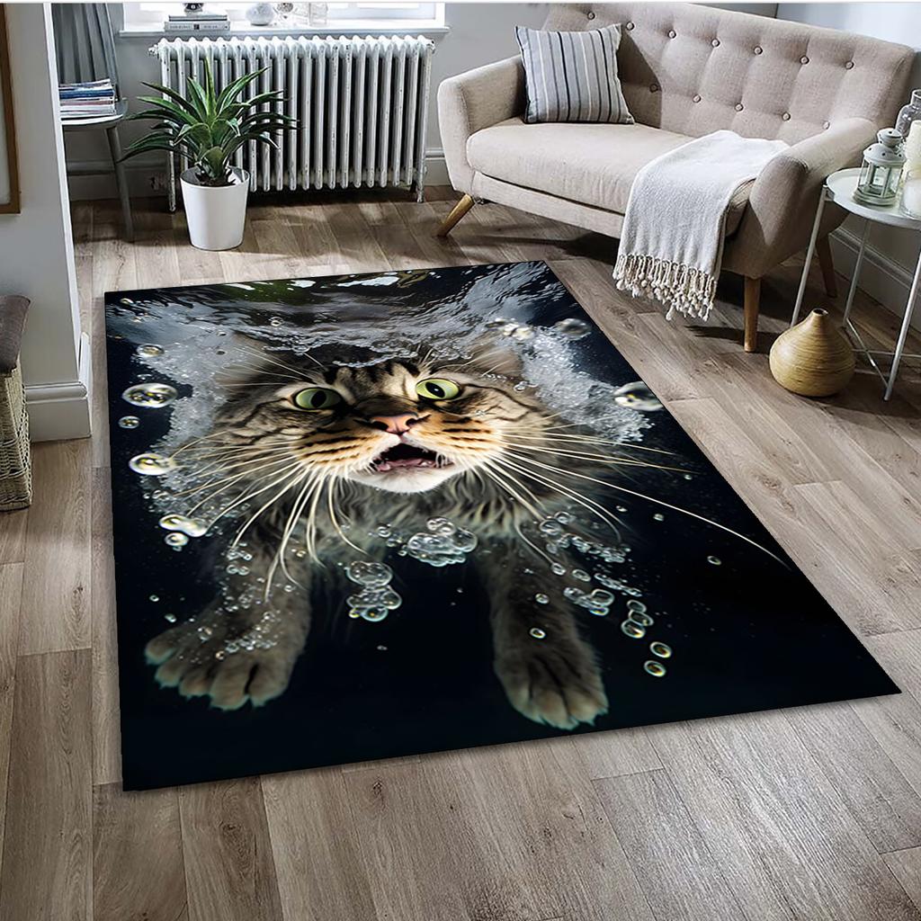 27 Style Cartoon Cute Calico Cat,Persian Cat,Ragdoll Carpet Rug for Home Living Room Bedroom Sofa Doormat Decor,kid Non-slip