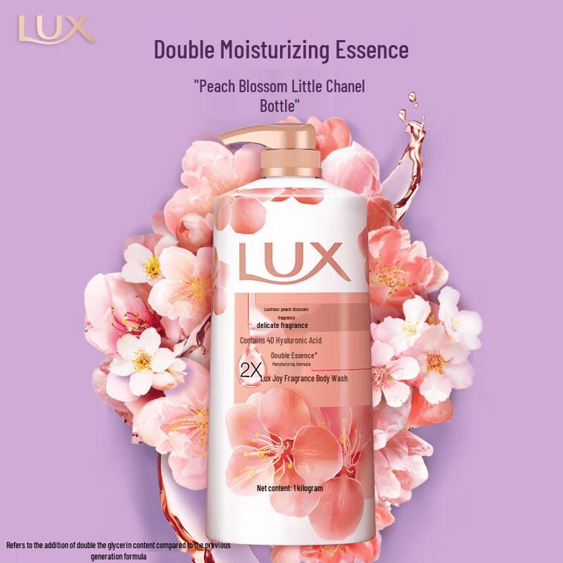 LUX Peach Blossom Scented Shower Gel