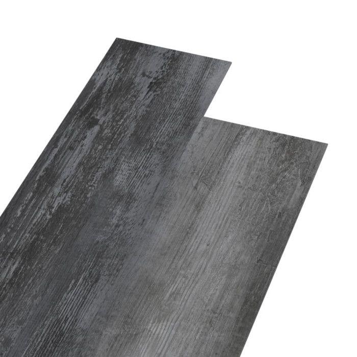 VidaXL Planches de Plancher Revêtement de Sol Dalle de Sol Salon Salle de Séjour Chambre à Coucher Maison PVC 5,02 m² 2 mm 146563
