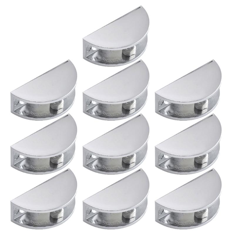 Modern Metal Glass Clips Multipurpose Glass Brackets Multifunction  Metal Glass Fixtures for DIY Projects & Retail Displays