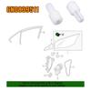 Fahrzeugfensterhalterung mit Anti-Lockerungs-Design 6N0839511 Ersatz Halter für Fahrzeugfensterglas Einfacher Clip-On für Fahrzeug